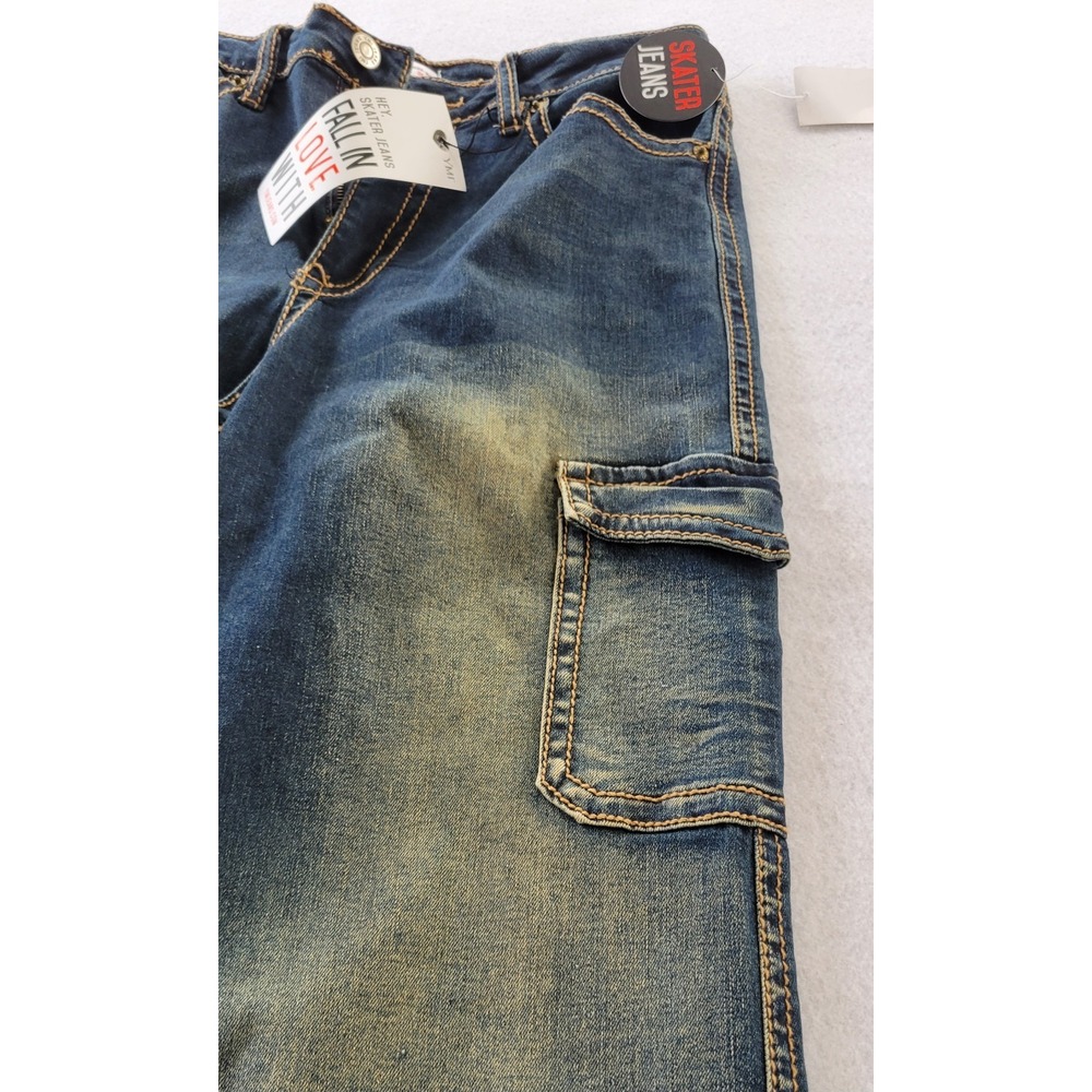 YMI Junior jeans, skater jeans, wide legs, 11/30 high rise, NWT - Picture 9 of 15